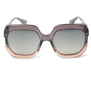 Dior Gaia Square Sunglasses /Grey Pink